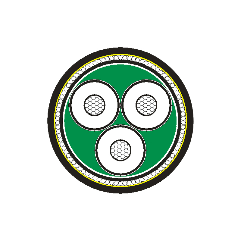 রেটেড ভোল্টেজ 3.6/6kV -26/35kV এর জন্য XLPE ইনসুলেটেড পাওয়ার ক্যাবল