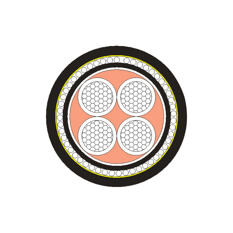 রেটেড ভোল্টেজ 0.6/1kV এর জন্য XLPE/PVC ইনসুলেটেড পাওয়ার ক্যাবল