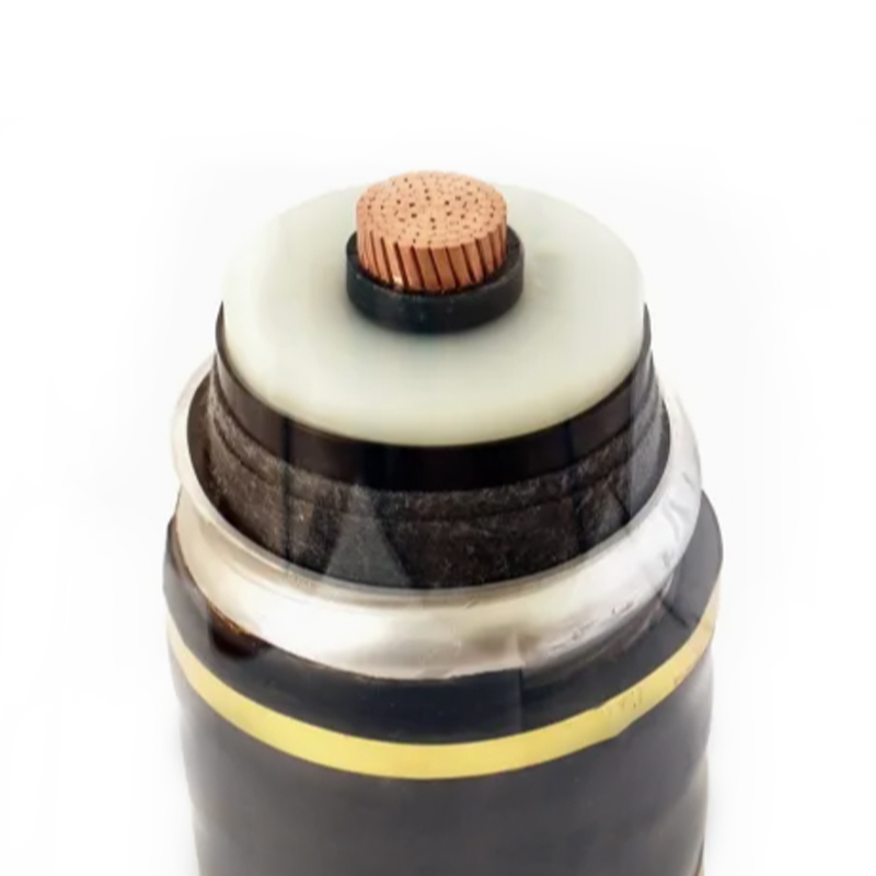 290/500kV রেটেড ভোল্টেজের জন্য XLPE নিরোধক তারের ঢেউতোলা অ্যালুমিনিয়াম শিথ