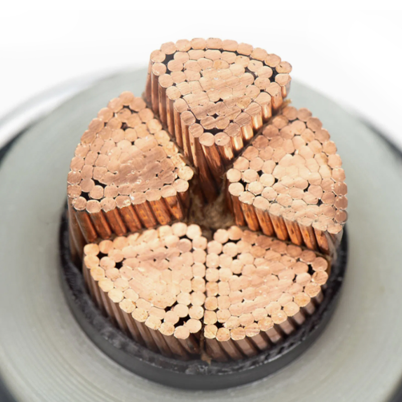 290/500kV রেটেড ভোল্টেজের জন্য XLPE নিরোধক তারের ঢেউতোলা অ্যালুমিনিয়াম শিথ