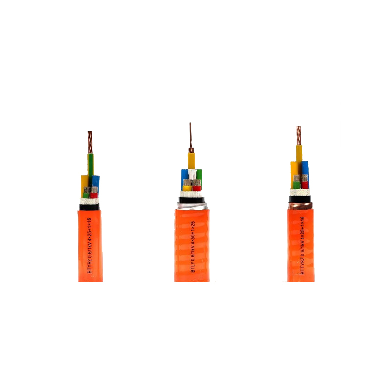 রেটেড ভোল্টেজ 0.6/1kV এর জন্য নমনীয় ফায়ার-প্রুফ কেবল